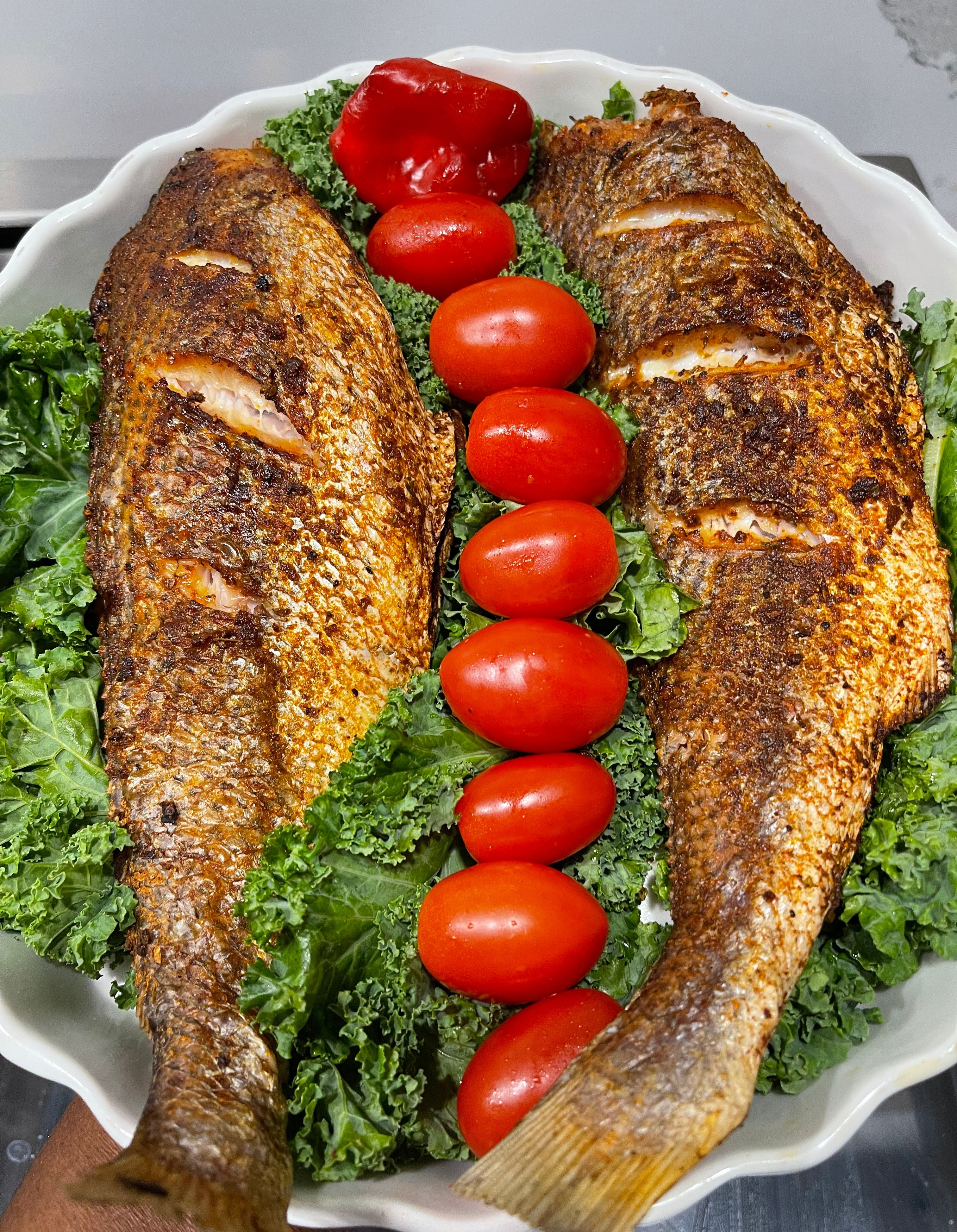 Cr0acker Fish Peppered Croaker Fish – Flawless Jollof Nation